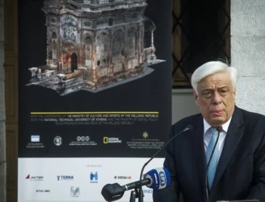 Εγκαίνια στην ψηφιακή έκθεση «Πανάγιος Τάφος» από τον Π. Παυλόπουλο